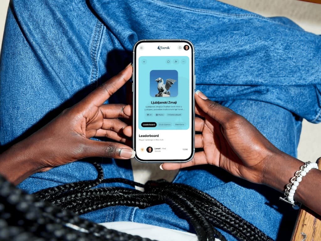 Igralna miza Tarok Online med igro